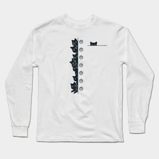 Full of Cats Shirt Pocket by Tobe Fonseca Long Sleeve T-Shirt